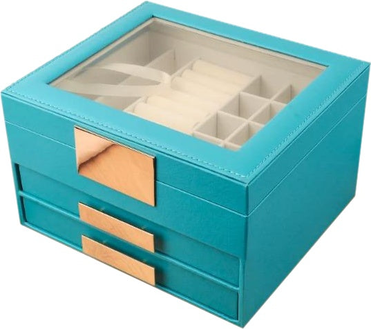 [ STARZ ] 3 Layer PU Jewelry Storage Box